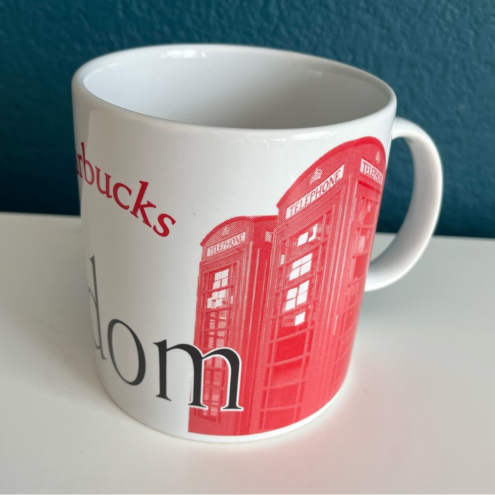 Starbucks United Kingdom 1999 City Mug Collector Series Phone Booth England